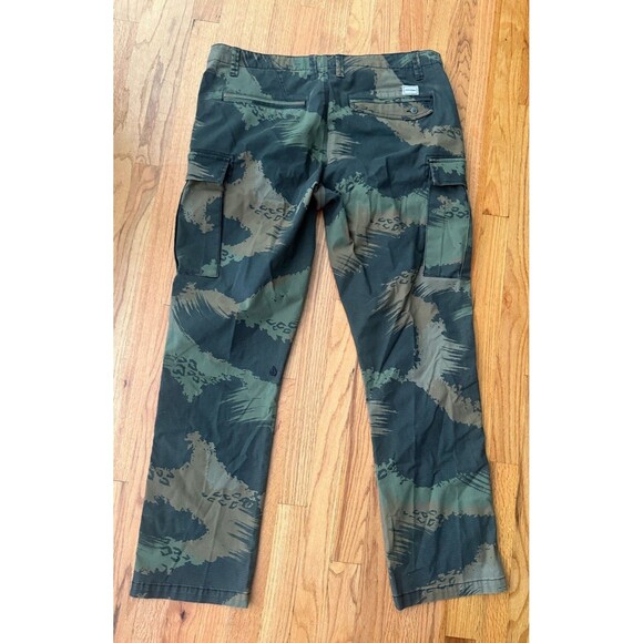 VOLCOM stone made BDU M65 CARGO COMBAT TROUSERS PANTS denison camo 38 - Picture 2 of 9